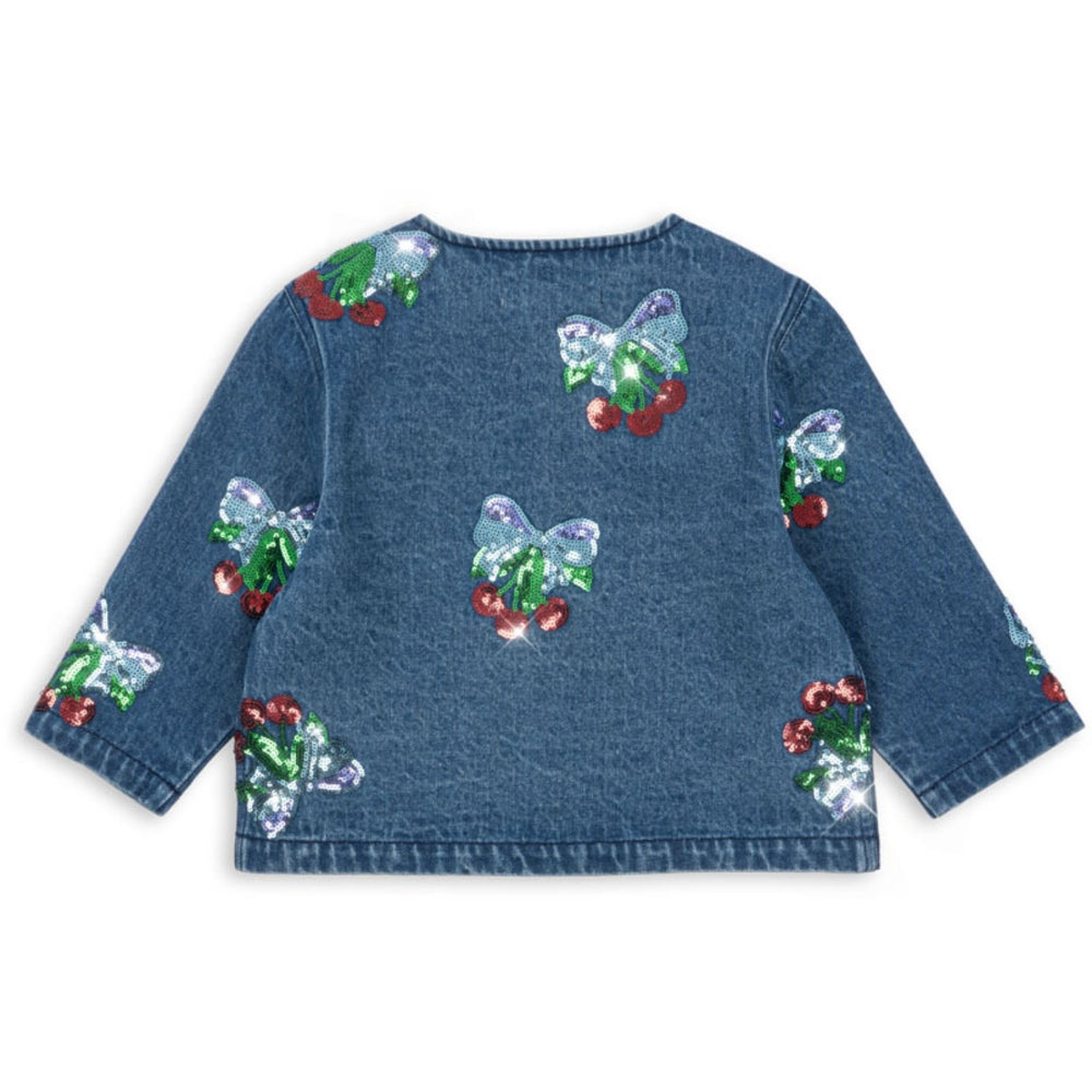 Køb Konges Sløjd Amarena Sequin Magot Paliet Denim Jakke GOTS
