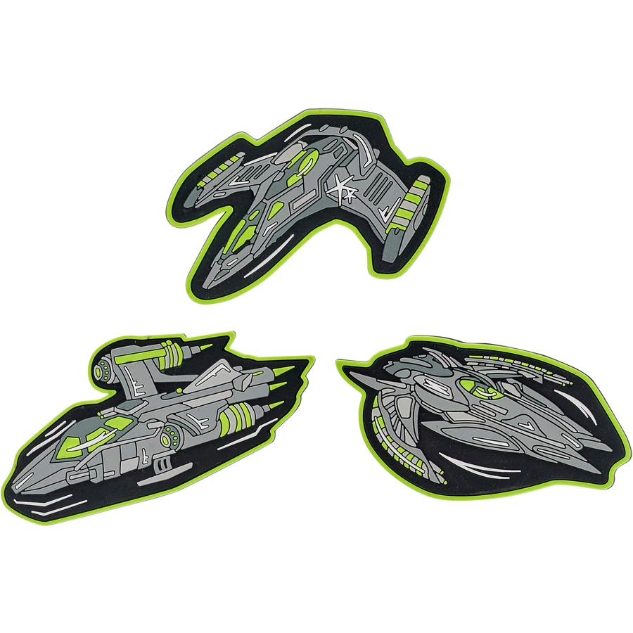 DerDieDas® ErgoFlex Easy Superflash Neon Fighter, 5-tlg.