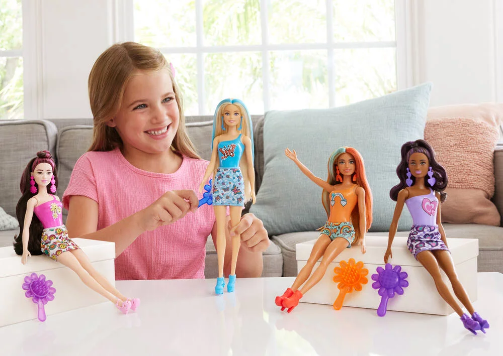 BARBIE - POUPEE COLOR REVEAL ARC-EN-CIEL