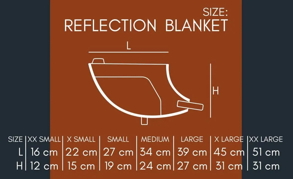 Non-stop Dogwear Reflection Blanket Orange