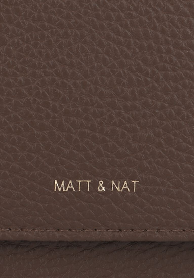 MATT & NAT bruine matt & nat schoudertas bee