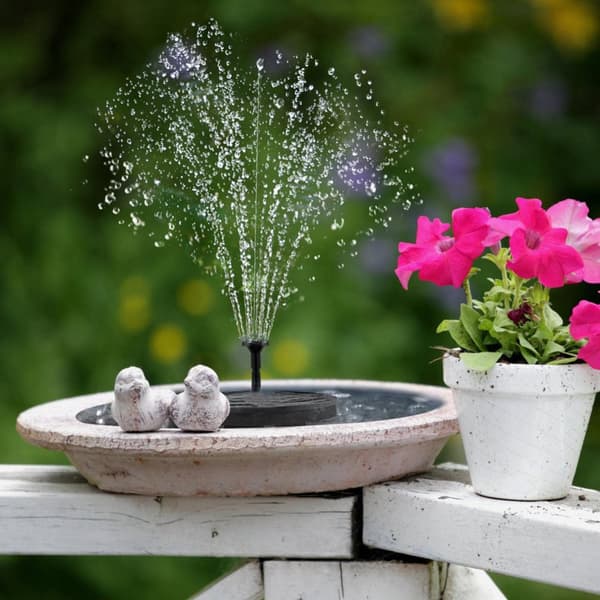 INF Solar Fountain Vannfontene (uten batteri)  Model 2