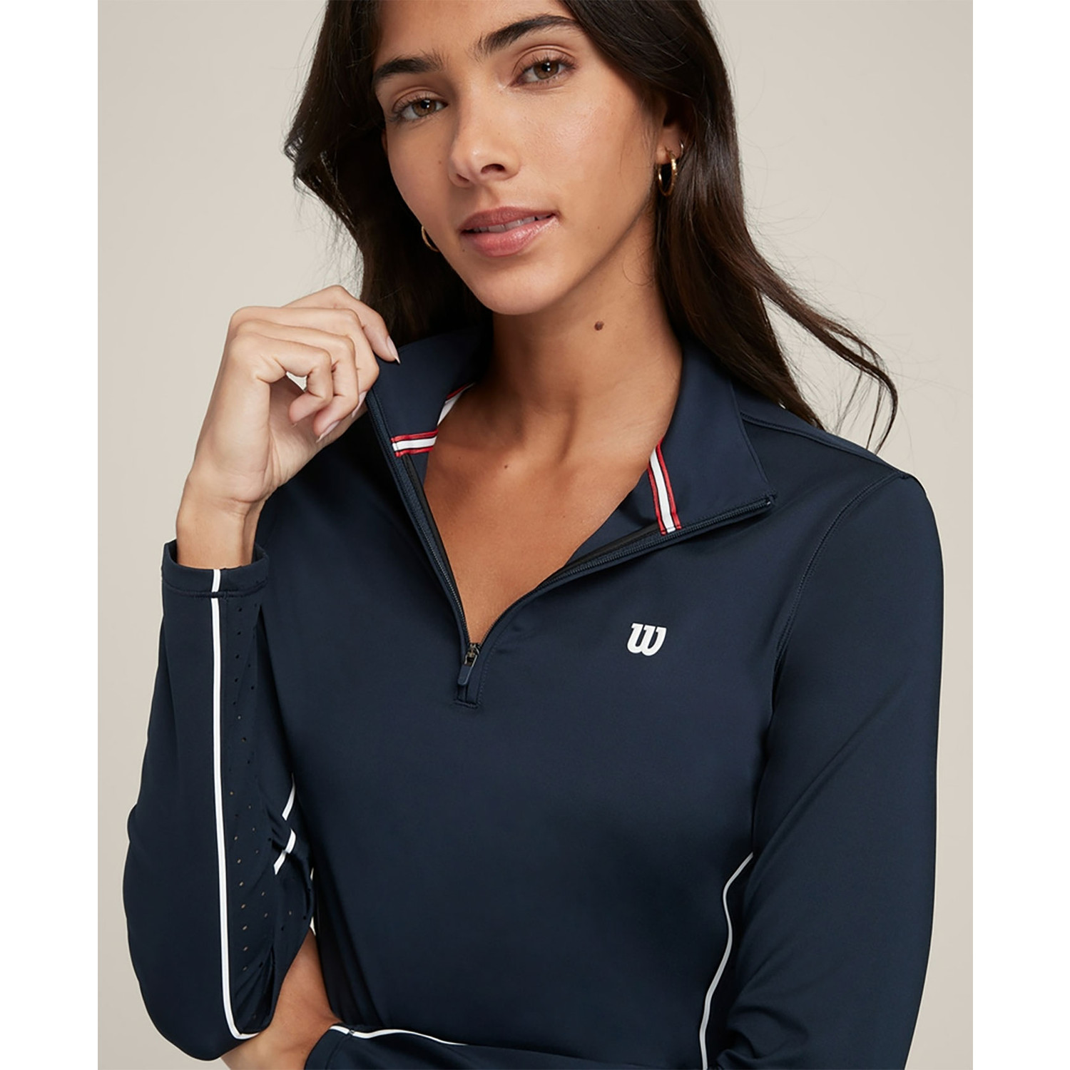 Wilson Brentwoord Half Zip Longsleeve