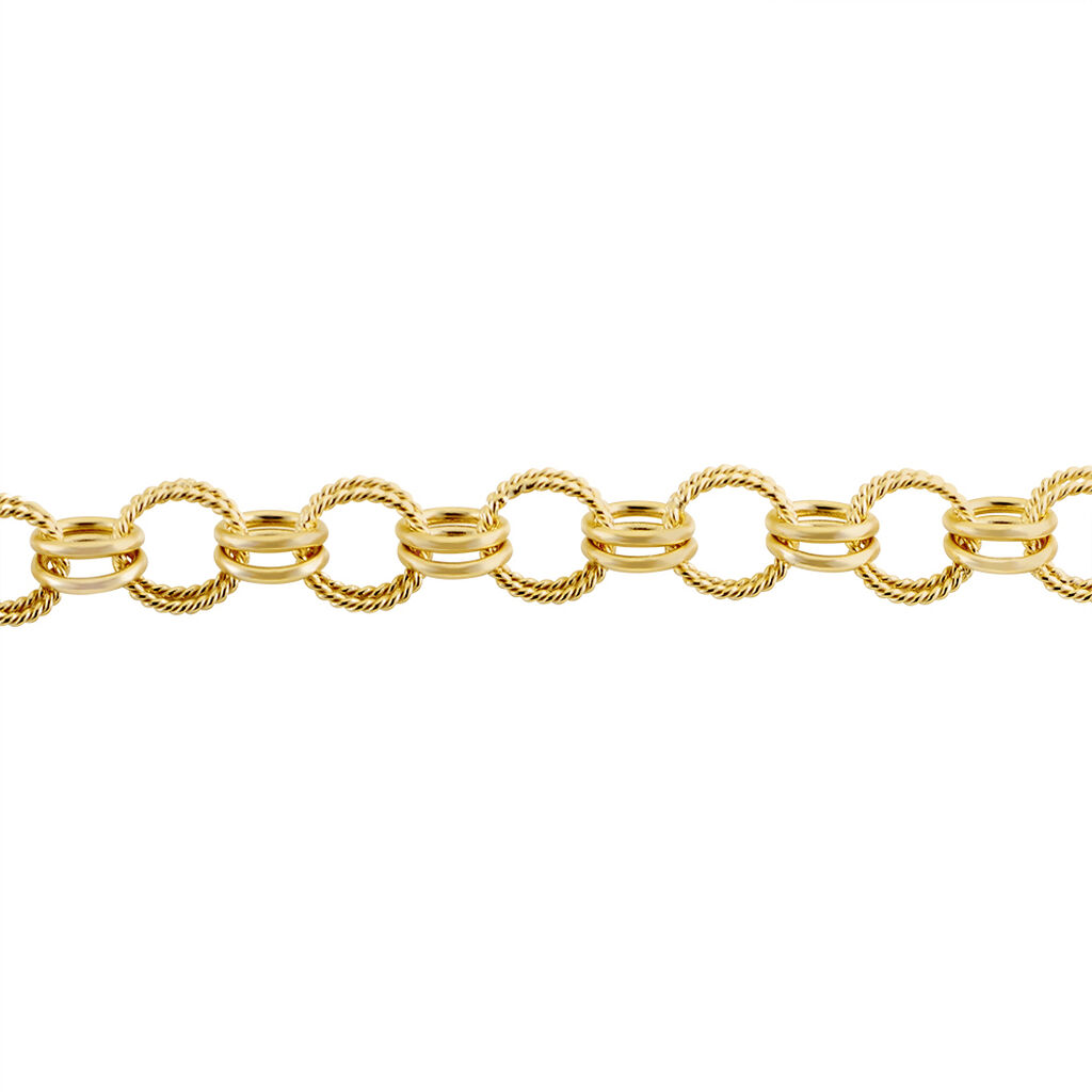 Bracelet Plaqué Or Lezou