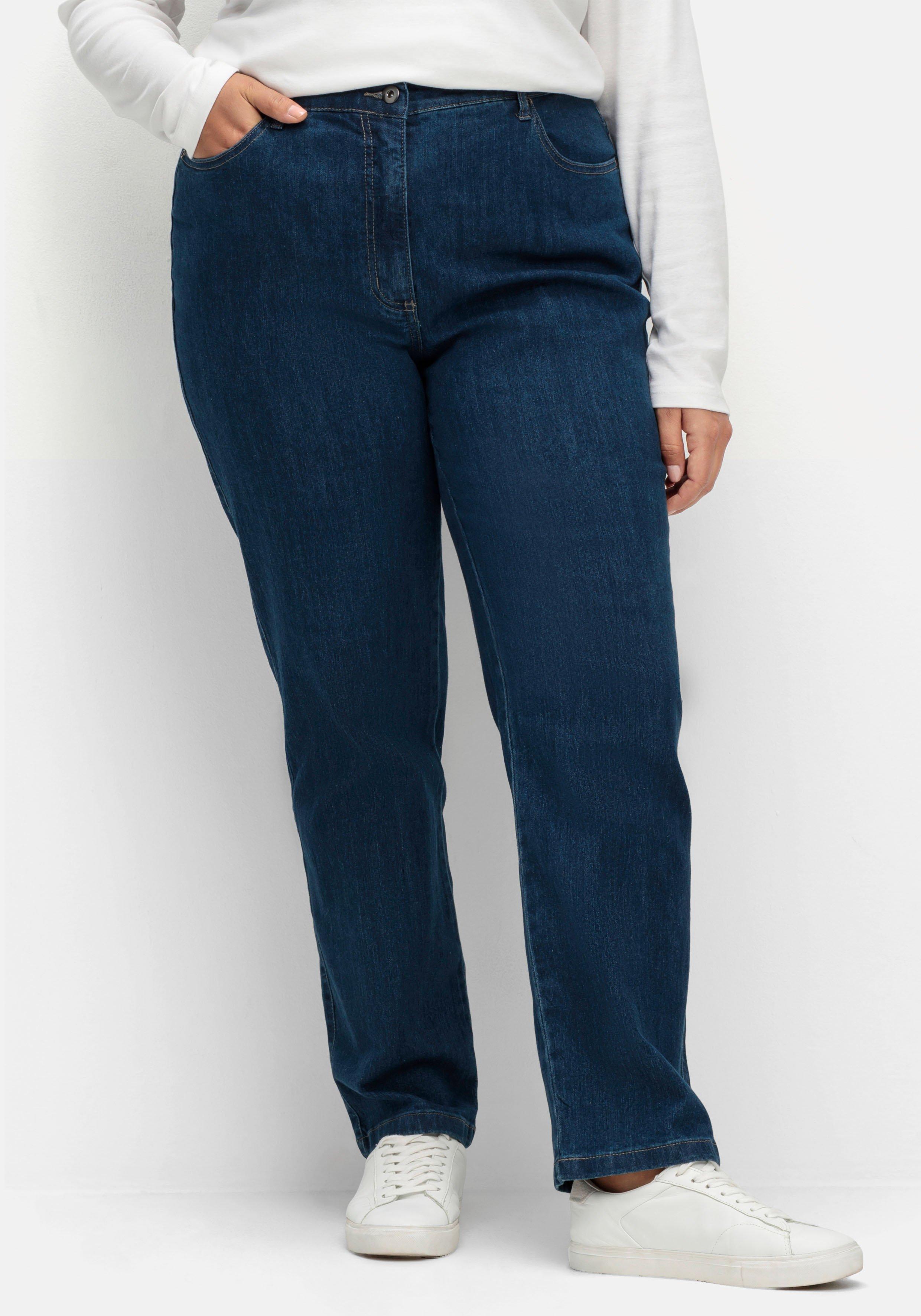 Gerade Jeans in 5-Pocket-Form