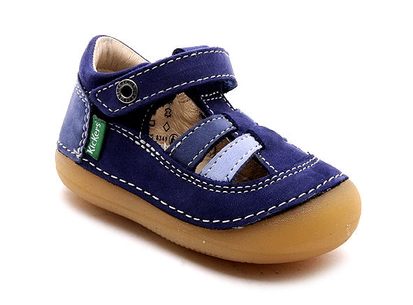 Kickers boots et bottillon bebe sushy bleu