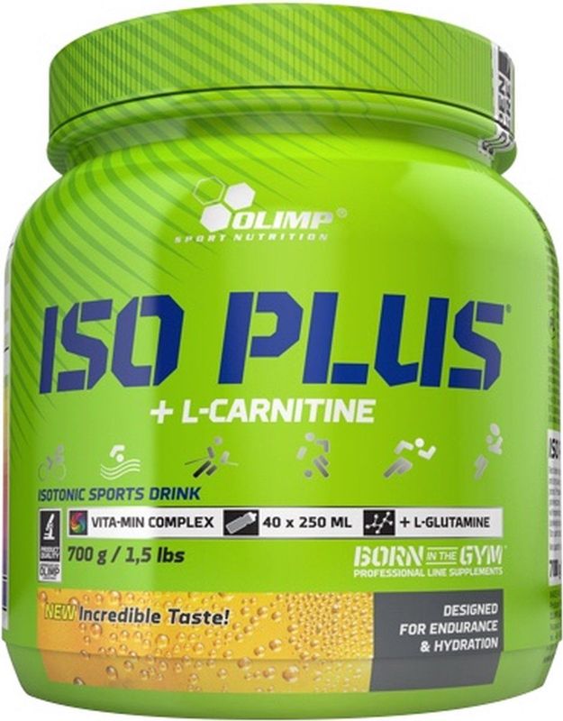 Olimp - Iso Plus - Sportdrank - Tropic Blue - 700gr