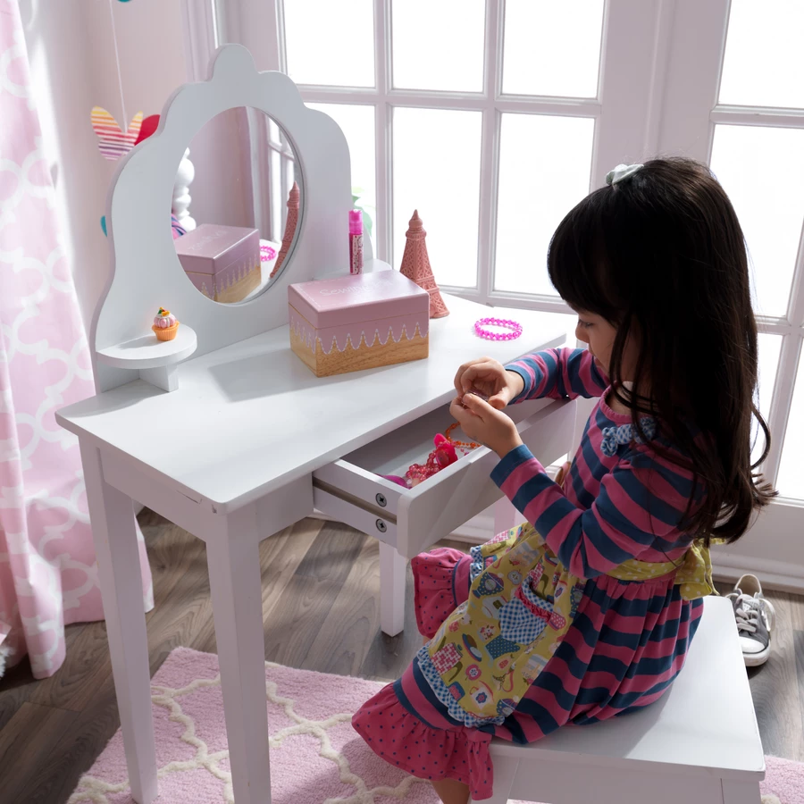 KidKraft® Frisiertisch mit Hocker
