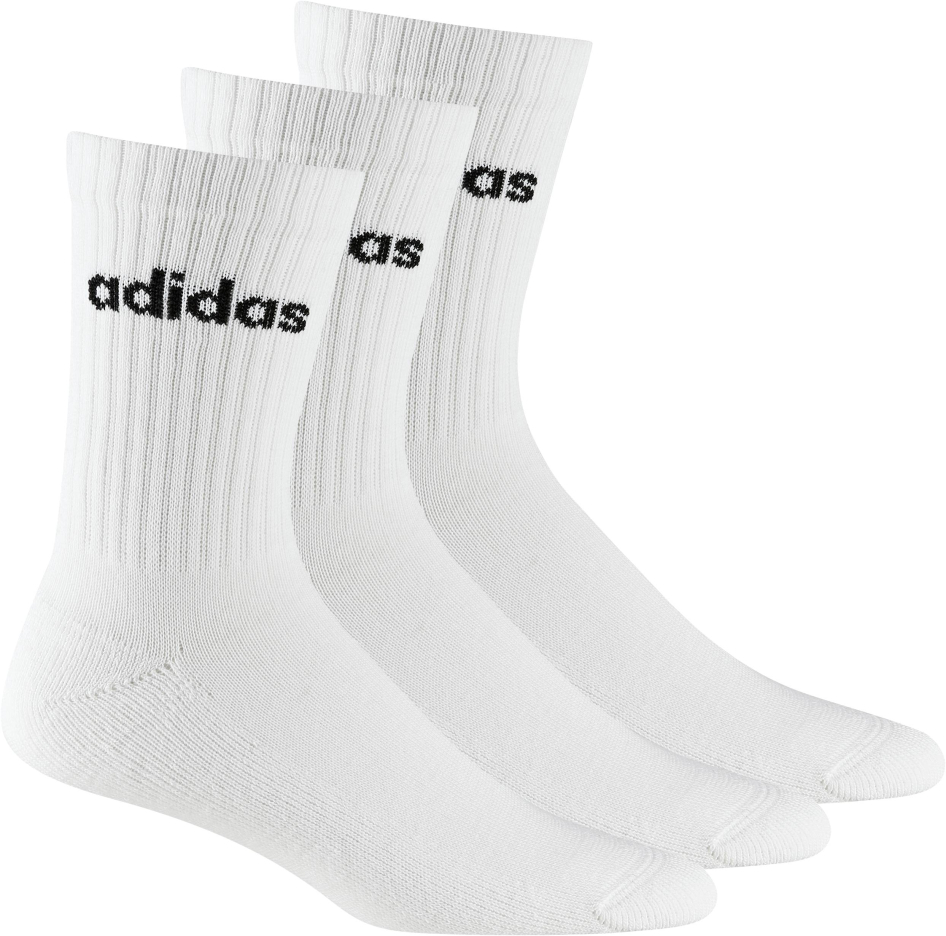 Adidas C Lin Crew 3Pack Socken in Weiß