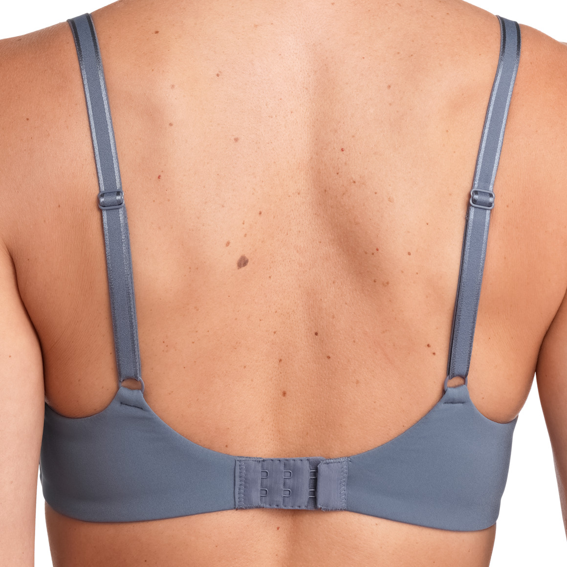 Gina Benotti Damen Soft-BH im Basic-Look blaugrau