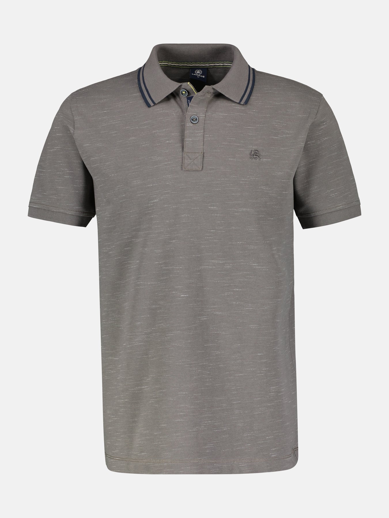 Poloshirt in Two-Tone-Piqué