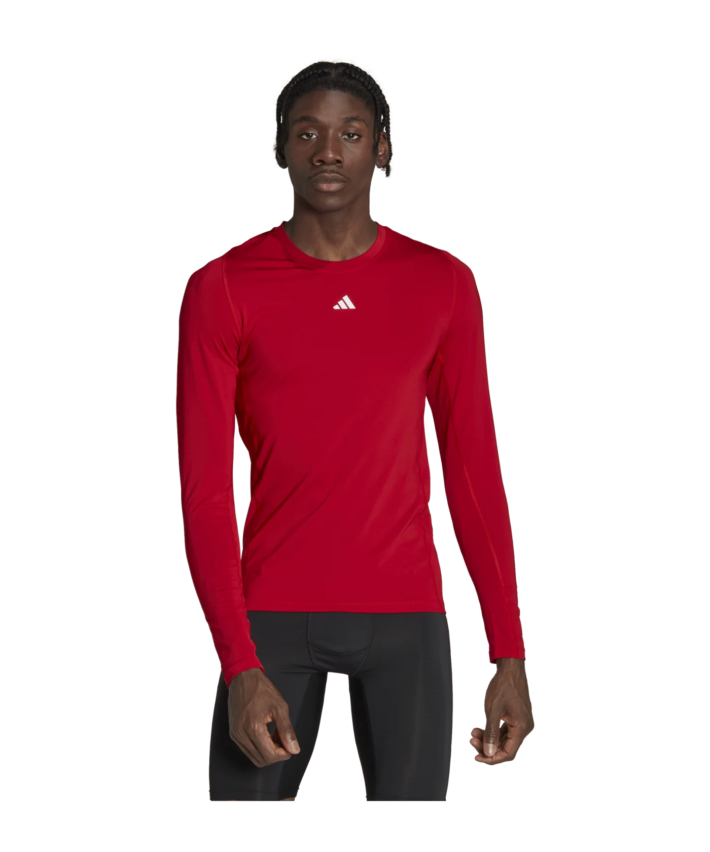 adidas Techfit Aeroready Sweatshirt Rot