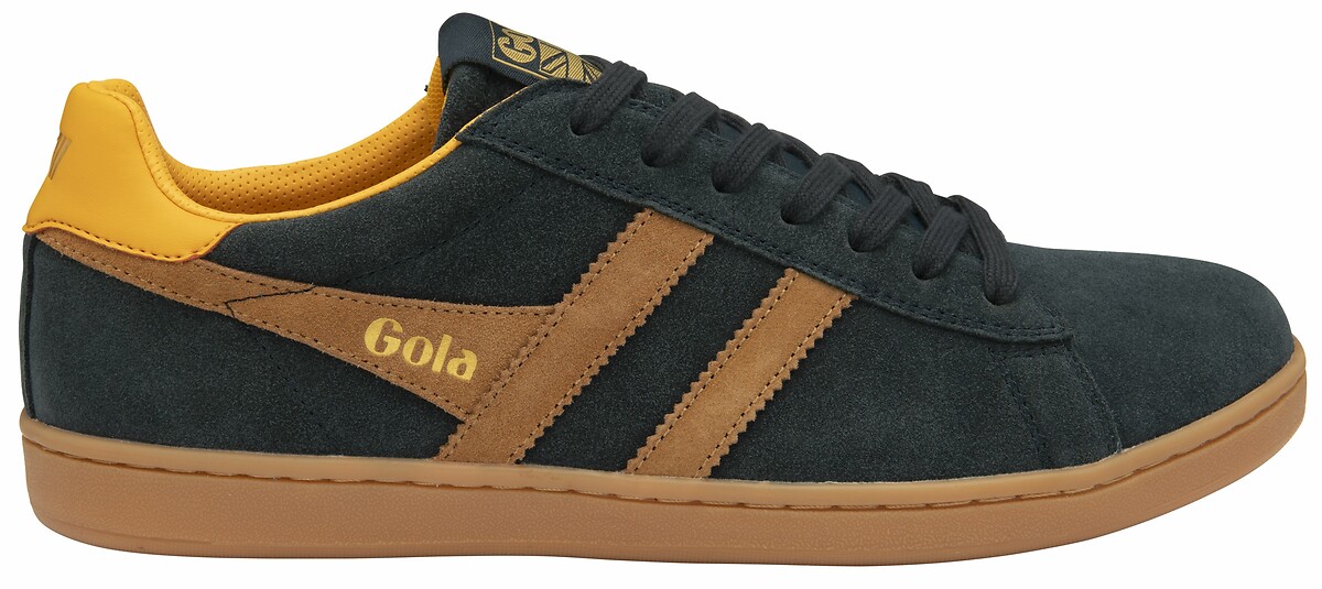 GOLA<br>Tênis de couro Equipe II Camurça