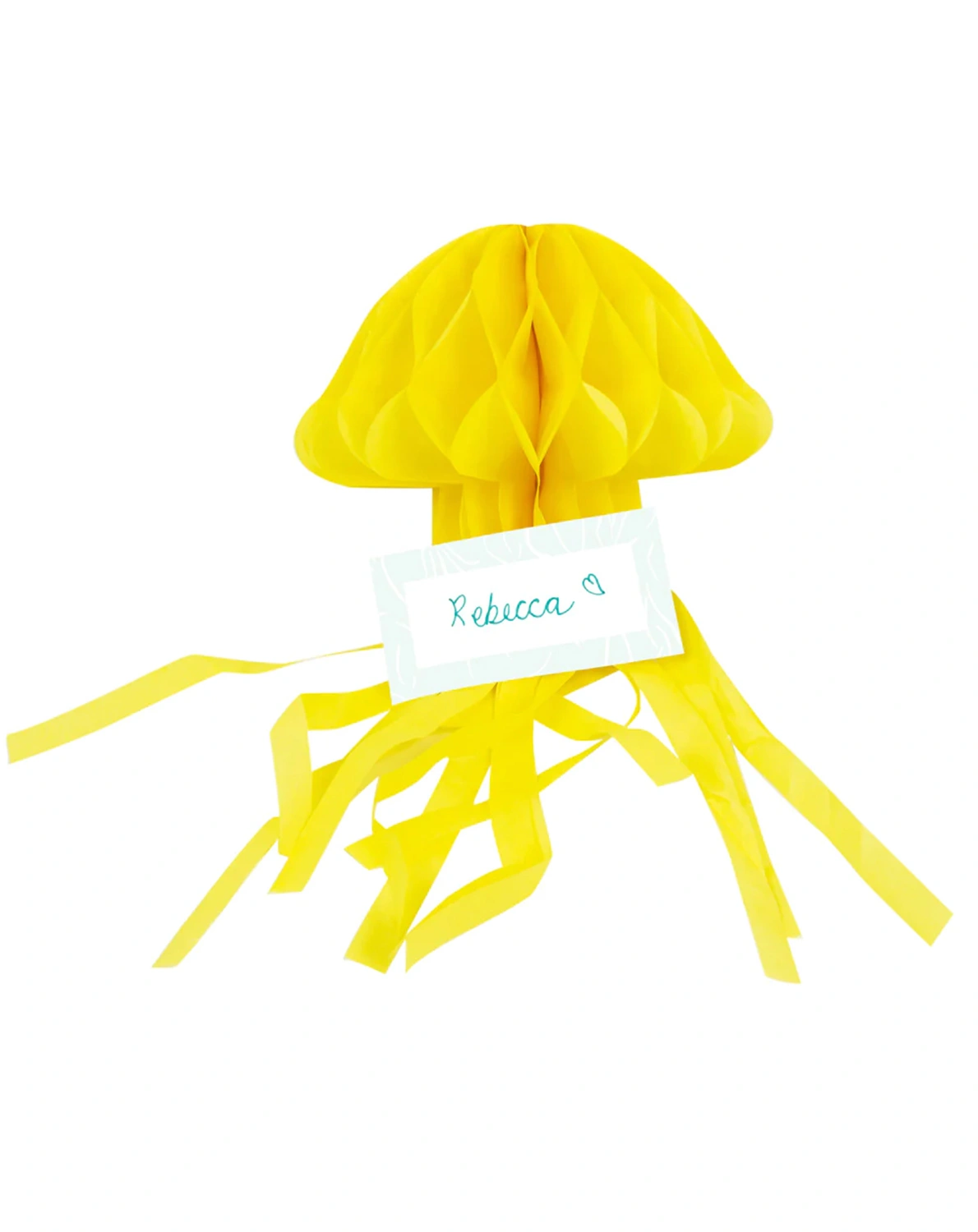 Wabenpapier MAKE WAVES - JELLY FISH 8er-Set in bunt