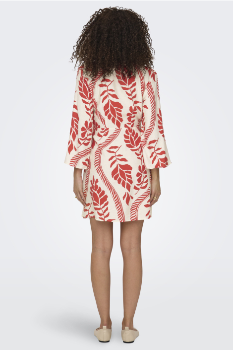 Jacqueline de Yong beige dames jurk
