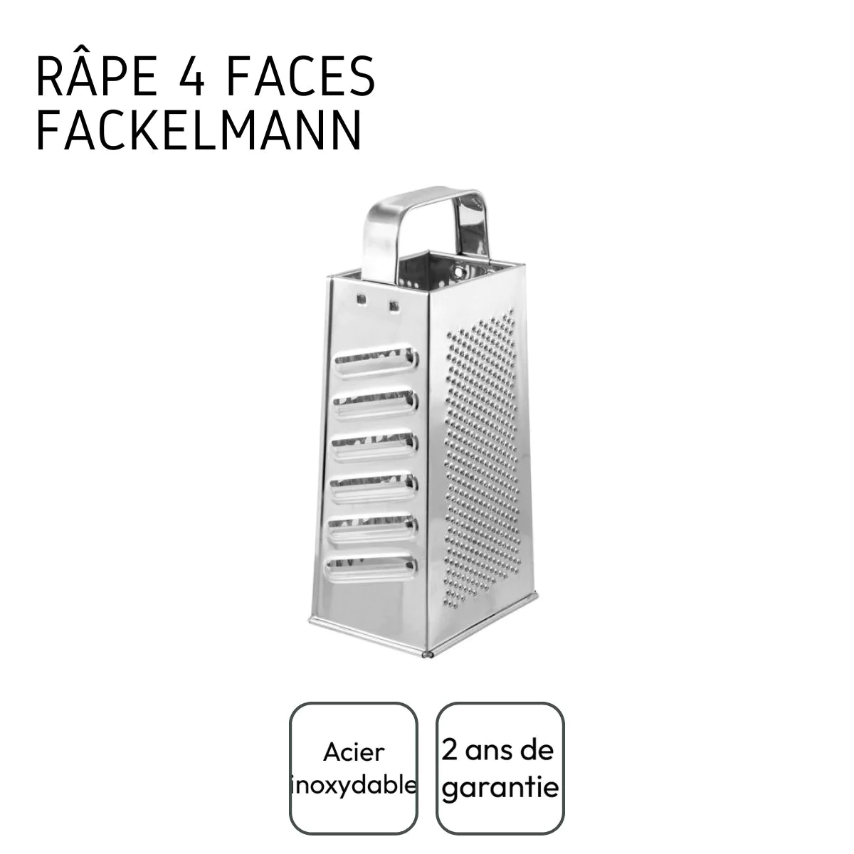 Râpe quatre face multiusage Handmade Tradition Fackelmann