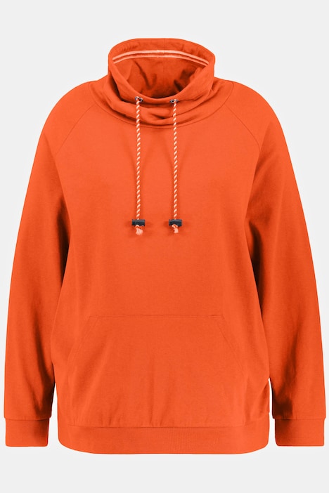 Bellieva-Sweatshirt, elastische Seitennähte, Langarm