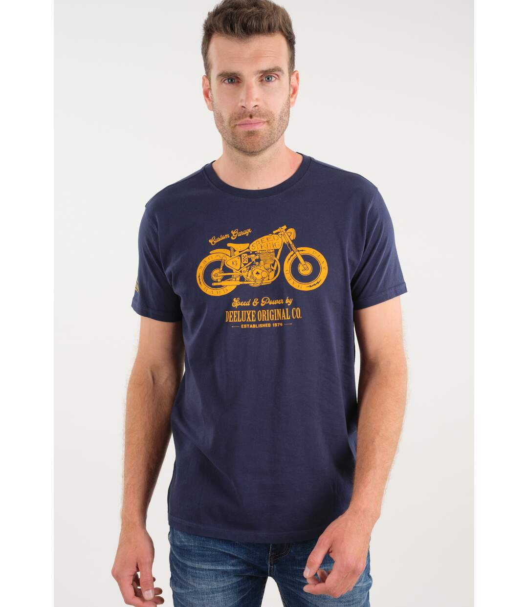 T-shirt col rond coton GARAGE