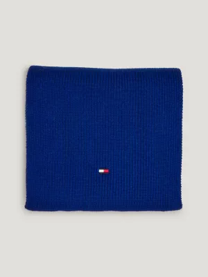Cachecol infantil essencial com estampa de bandeira