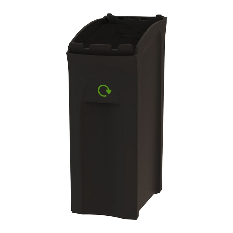 Midi Envirobin 82 liter zwart