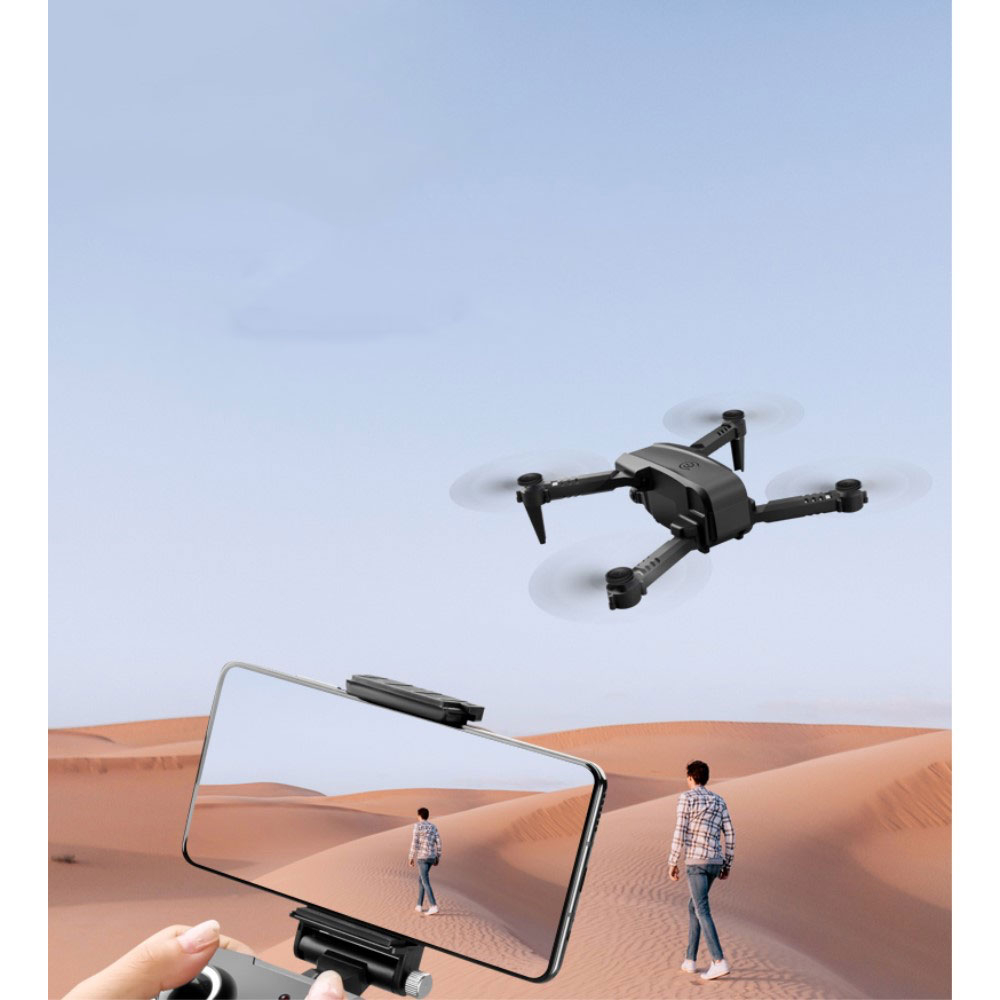 WiFi Faltbare RC Quadrocopter GPS Drohne 180° Kamera Video Live-Übertragung   Fernbedienung - Schwarz