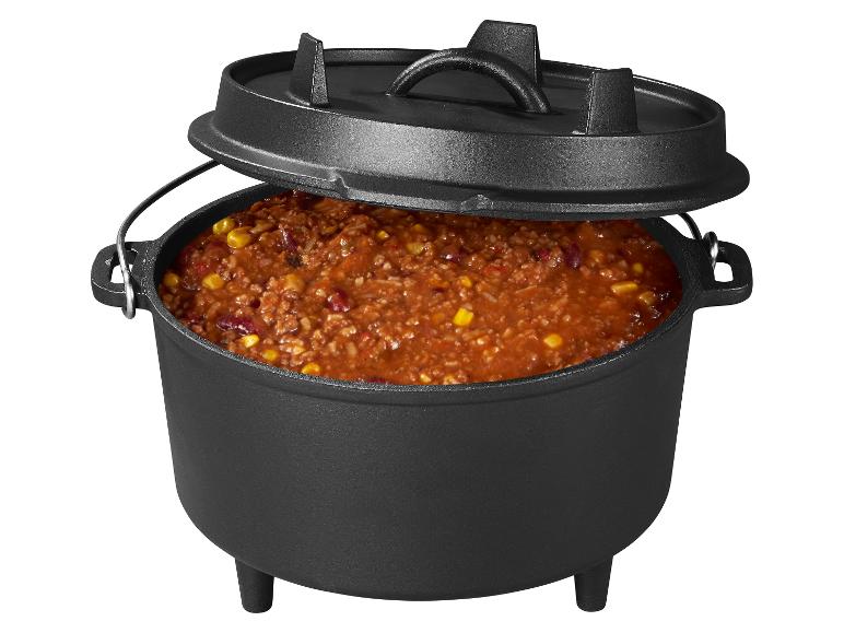 Gietijzeren BBQ pan