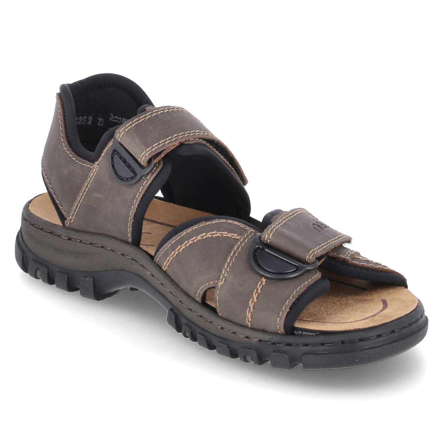 Rieker Sandalen - tabak/schwarz