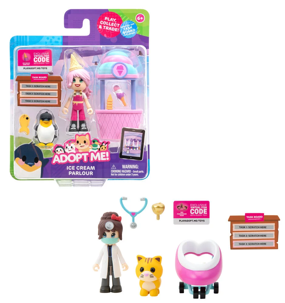 ADOPTE ME  PACK D’AMIS 2 FIGURINES