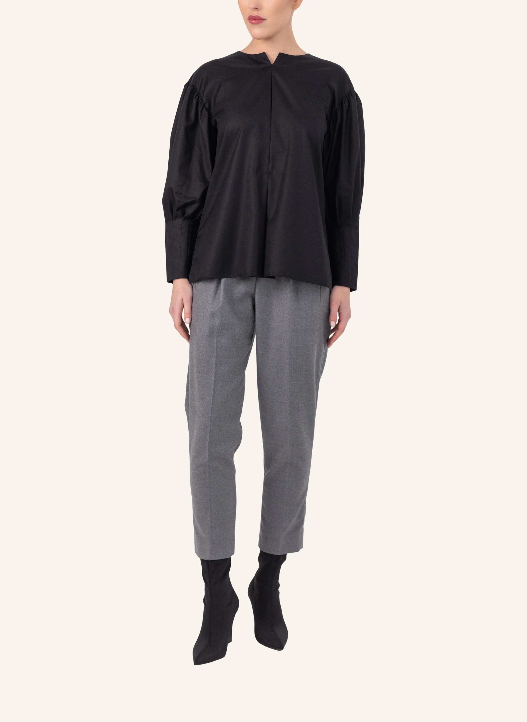 Helene Galwas Bluse aus Baumwolle EDELFARE