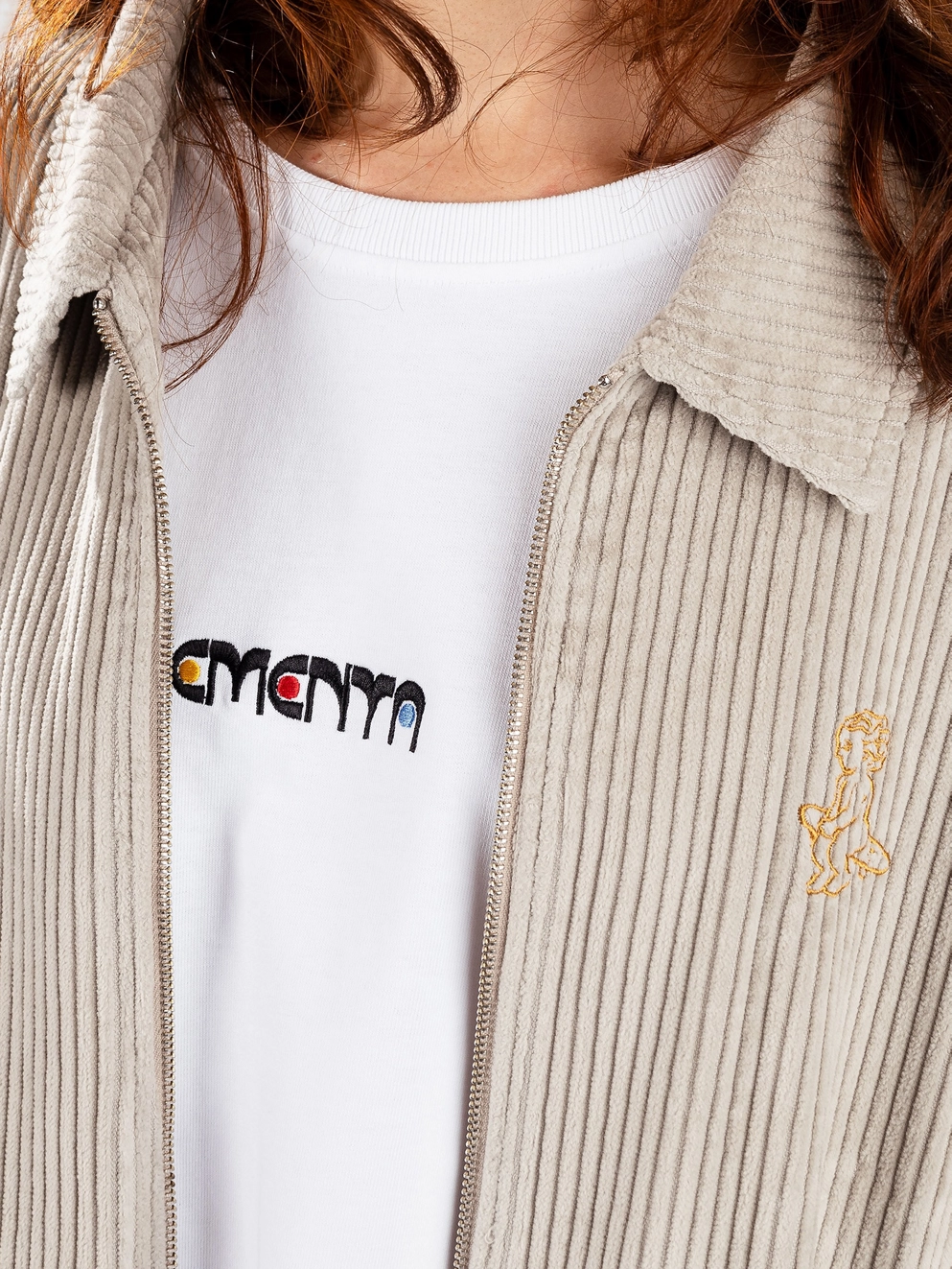 Ementa SB Ikon Cord Jacket off white