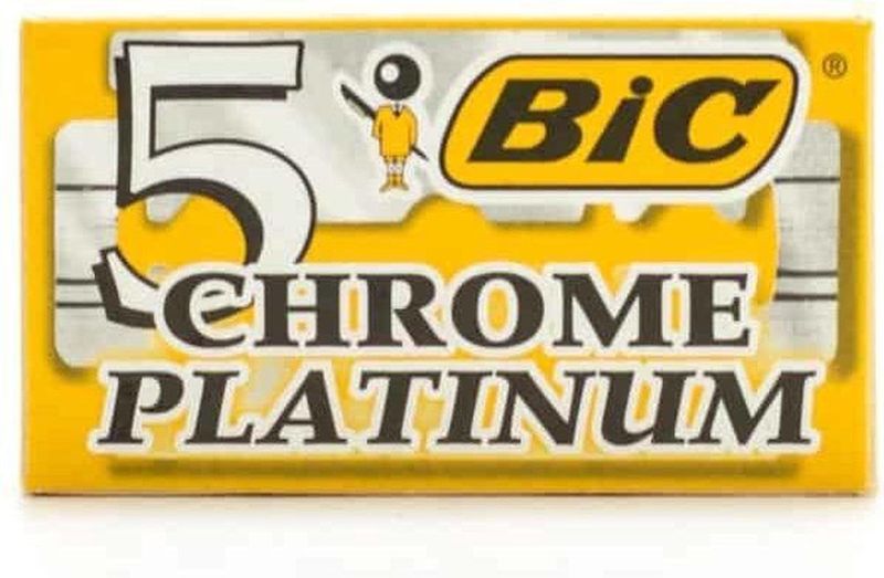 BIC - Chrome Platinum - Scheermesjes - 100 Stuks - Roestvrij staal