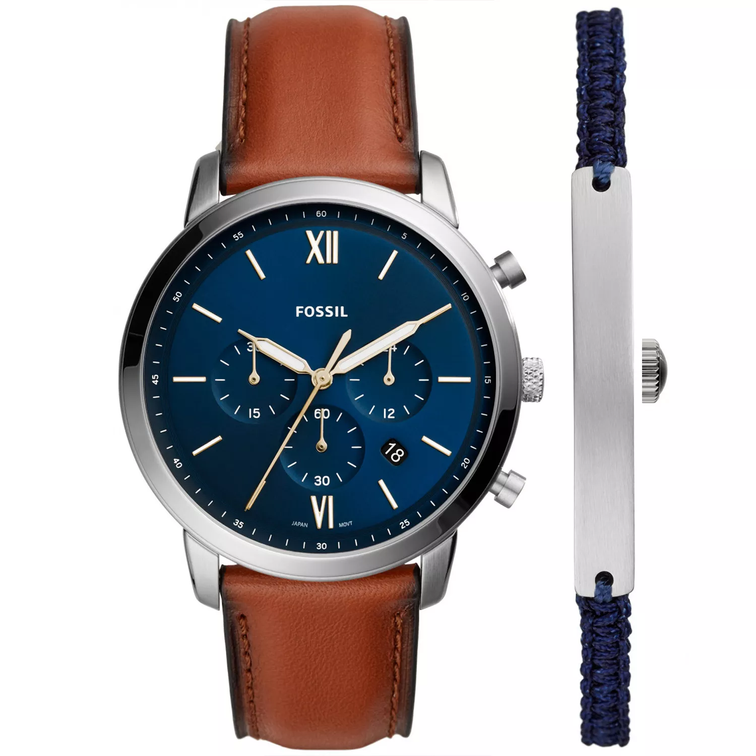 Fossil Neutra Chrono Gavesæt Herre FS5708SET