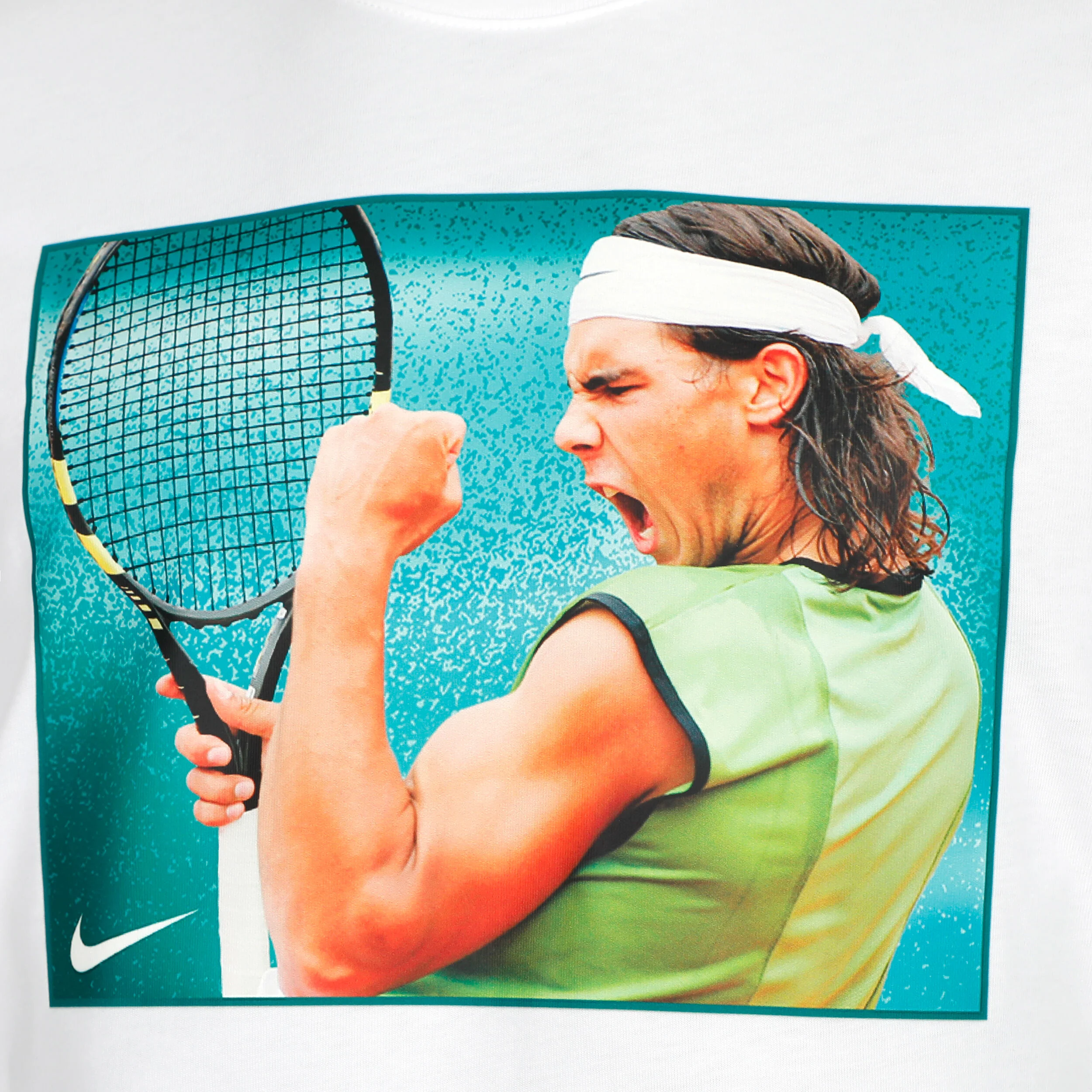 Nike Rafa Vamos Legendary T-shirt Hommes - Blanc