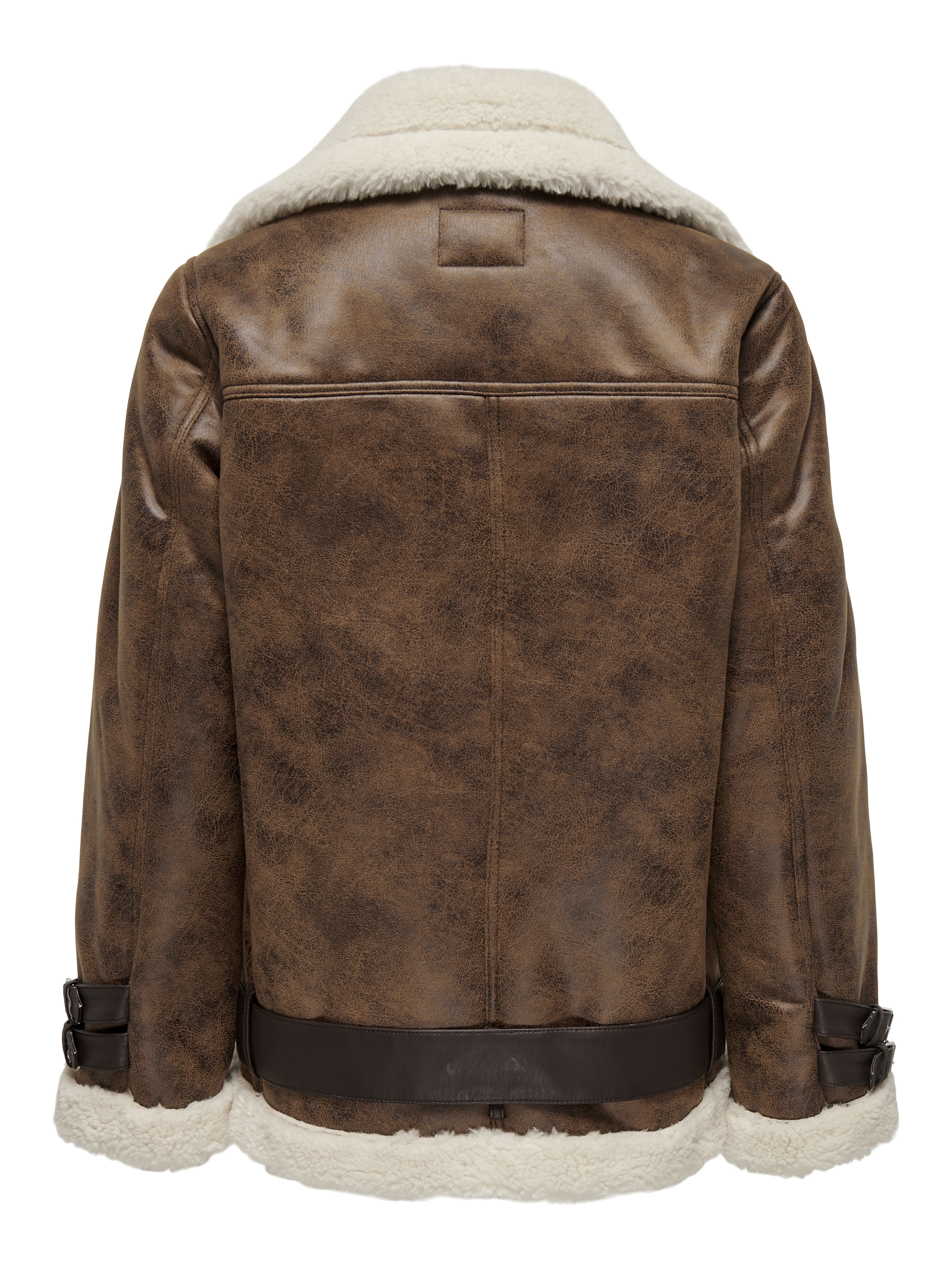 ONLOLYMPIA Kunstlederjacke Chocolate Chip