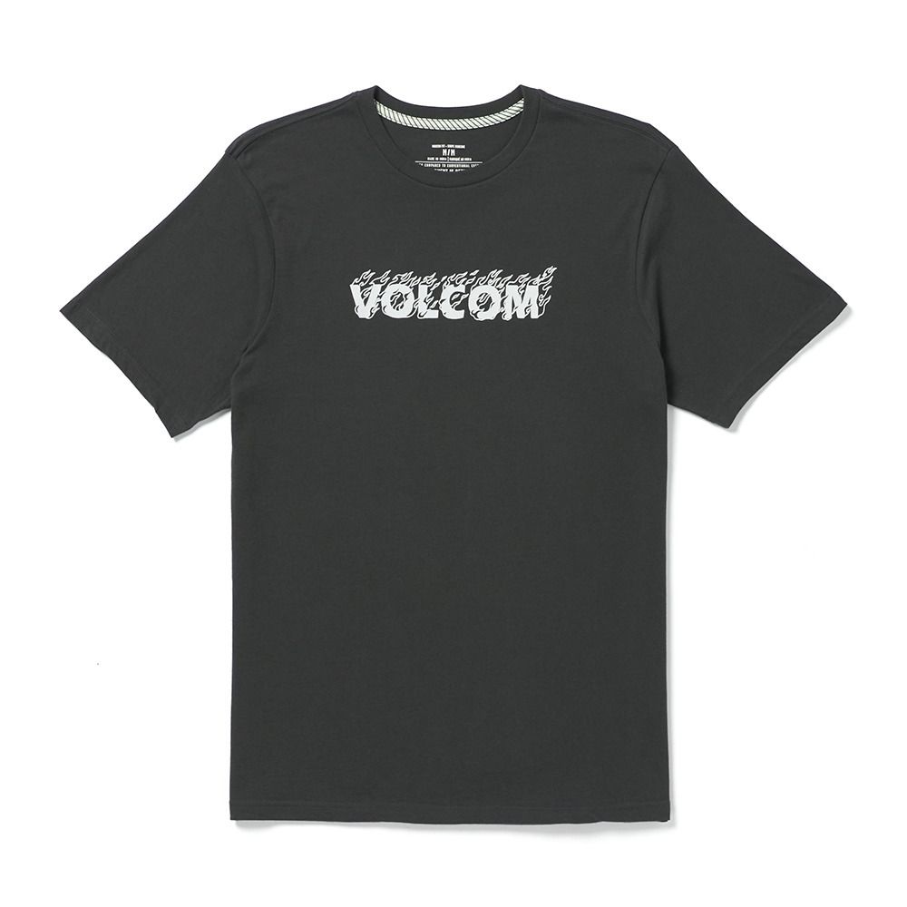 Volcom FIREFIGHT - Tee-shirt Homme stealth