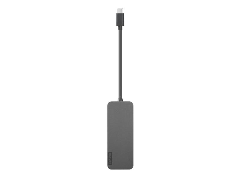 Lenovo USB-Hub USB-C zu 4 Port USB-A Kompakter 4-Port-USB-Hub