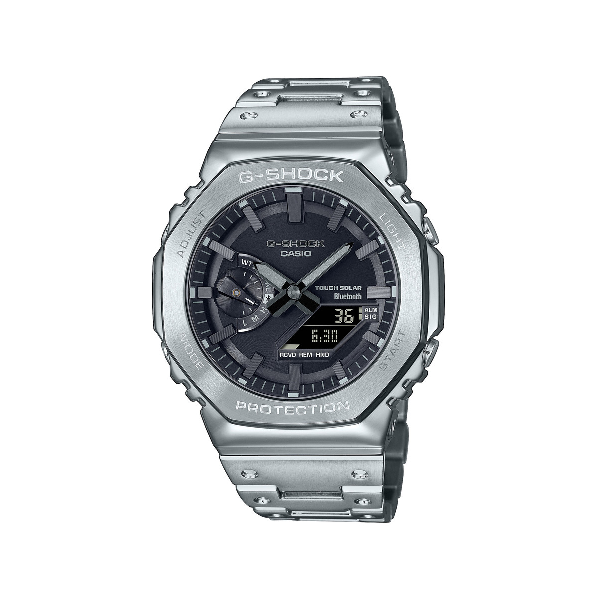 Montre G-SHOCK PREMIUM homme résine bracelet acier