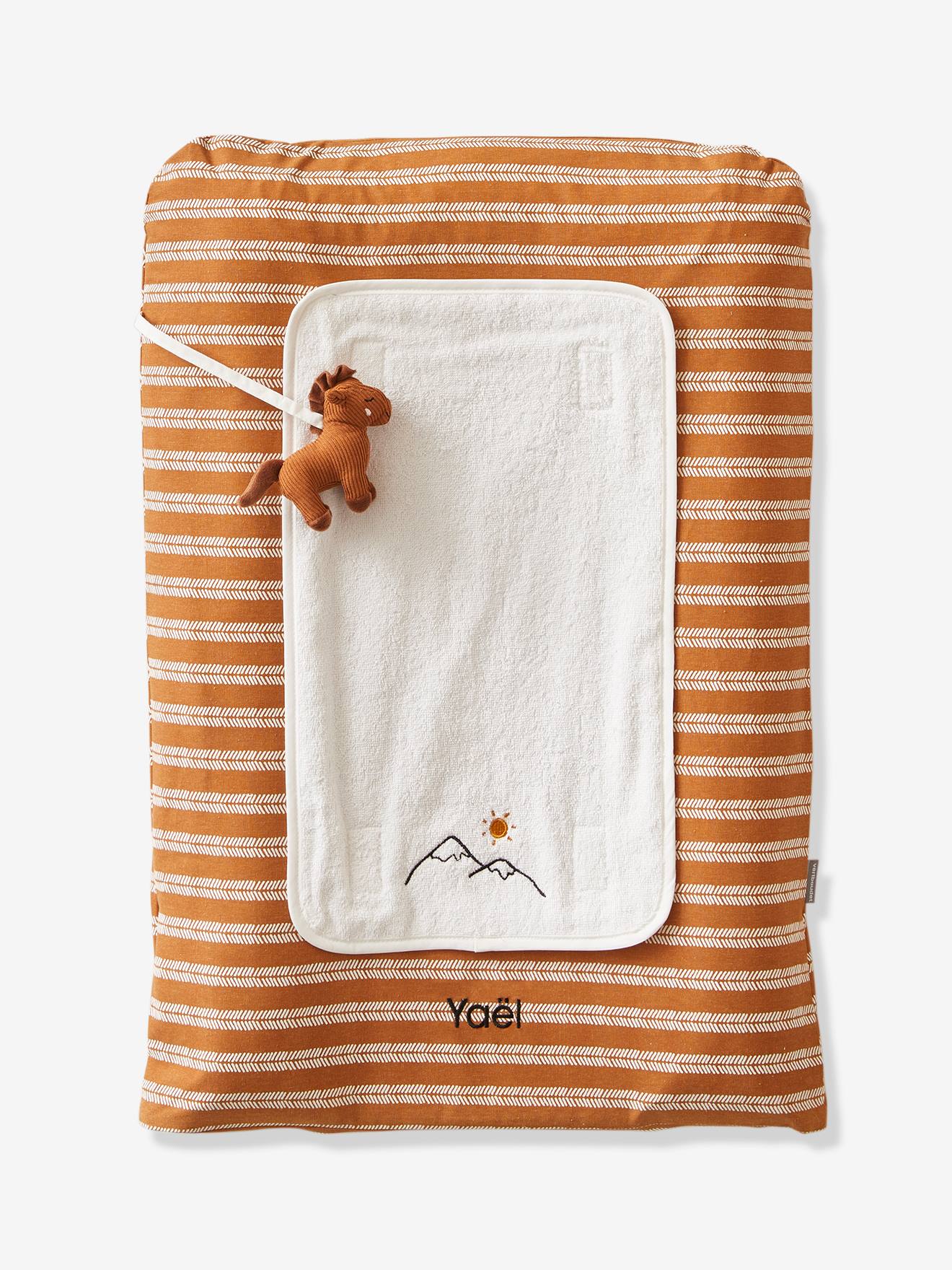Trocador personalizável Small Nomad, estampa cinza médio