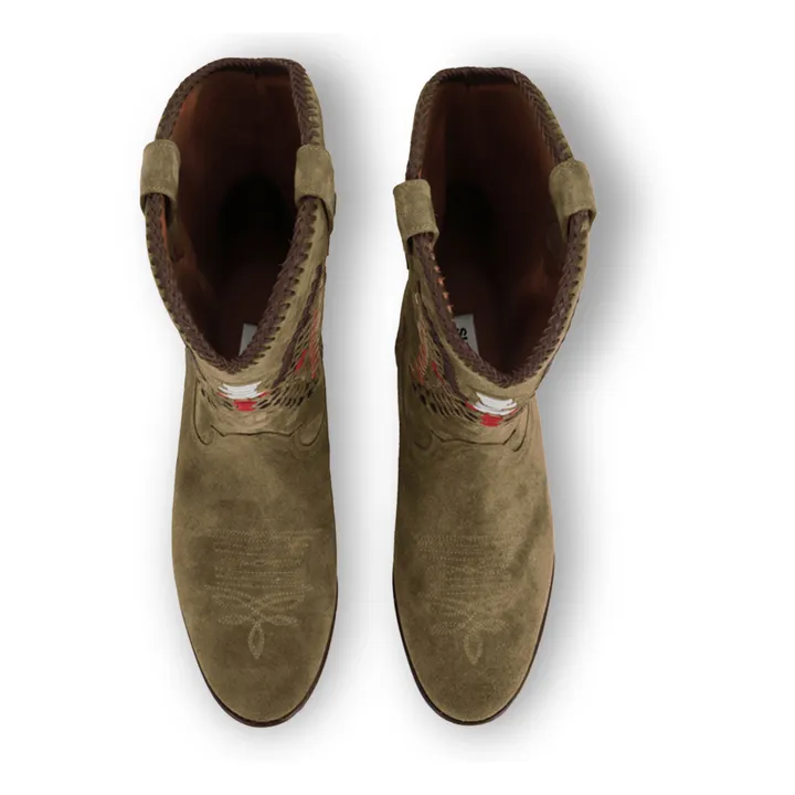 Shiloh Heritage Bottes Midnight Inca Daim | Beige