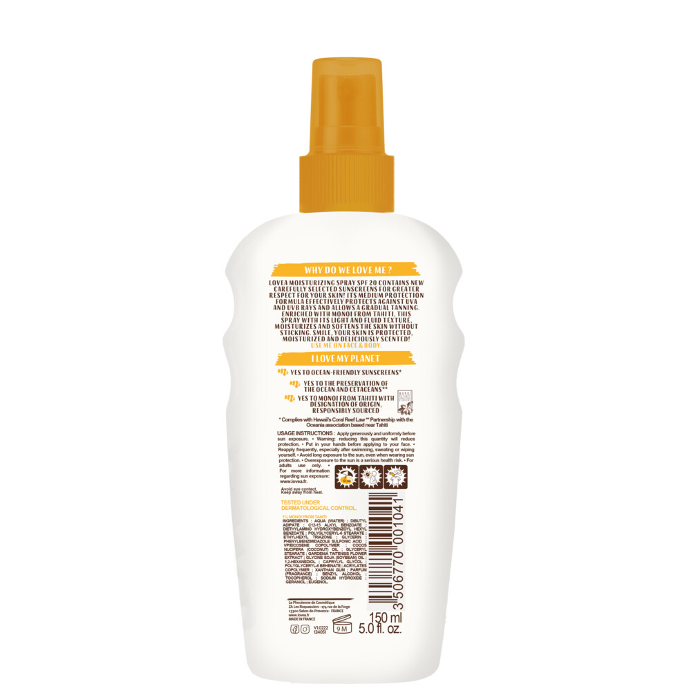 Lovea Sun Zonnebrand Spray SPF 20150 ml