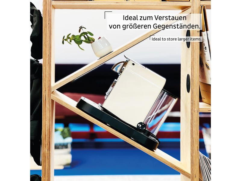 Silwy Magnet-Power-Bundle XXL 1 Stück, Schwarz Haftmagnet