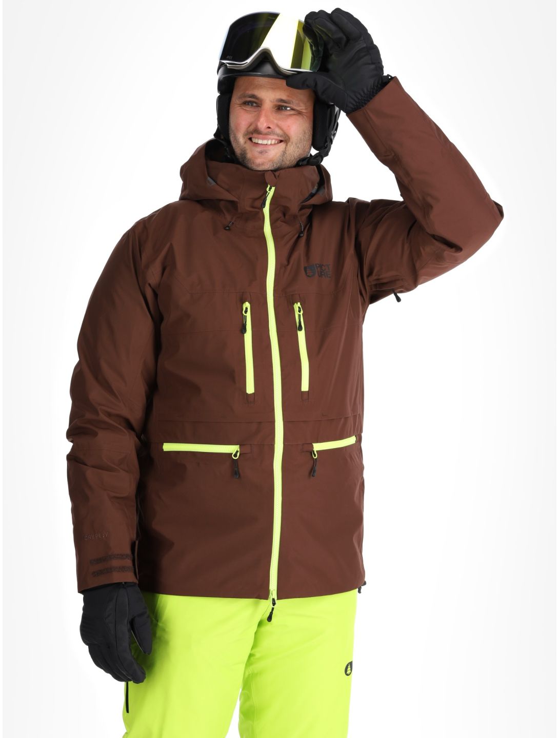 Ozonn 3L hardshell ski-jas heren