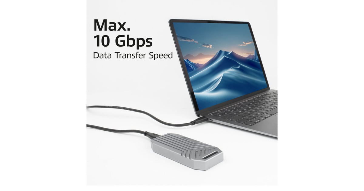 ACT ConnectivityUSB 3.0 10Gbps 60W USB Type-C kabel, 5 meter  (Zwart)