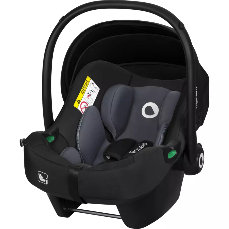 lionelo Babyschale Astrid i-Size Black Grey
