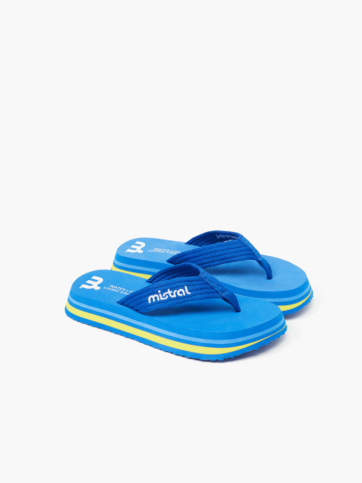 Sandália de plataforma Mistral x Lefties - Azul
