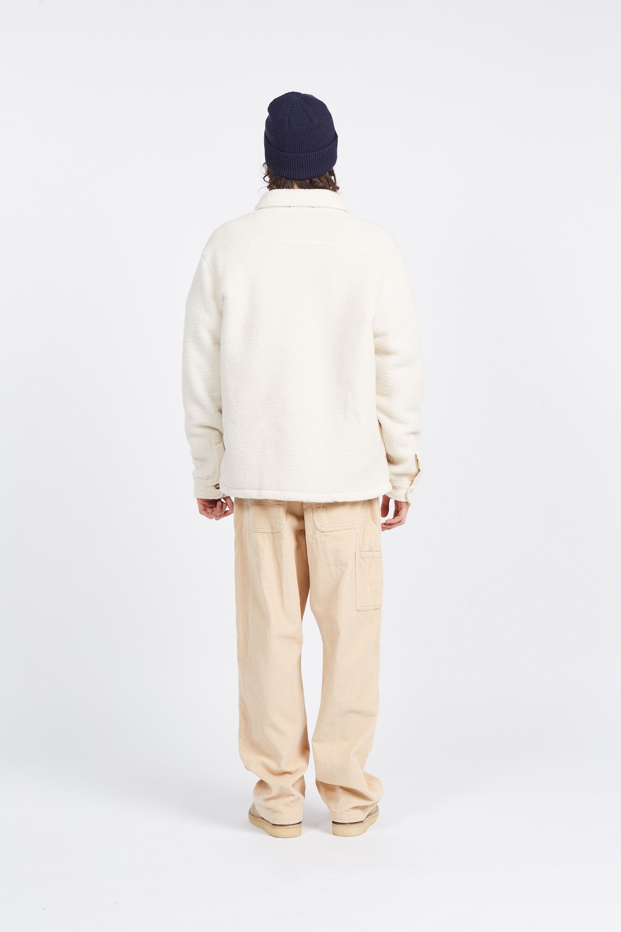 POLO RALPH LAUREN Veste VINTAGE CURLY PILE-LSL-SPS Beige