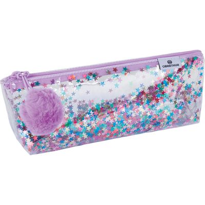 Trousse triangulaire Confettis - 1 compartiment - différents modèles disponibles - Oberthur