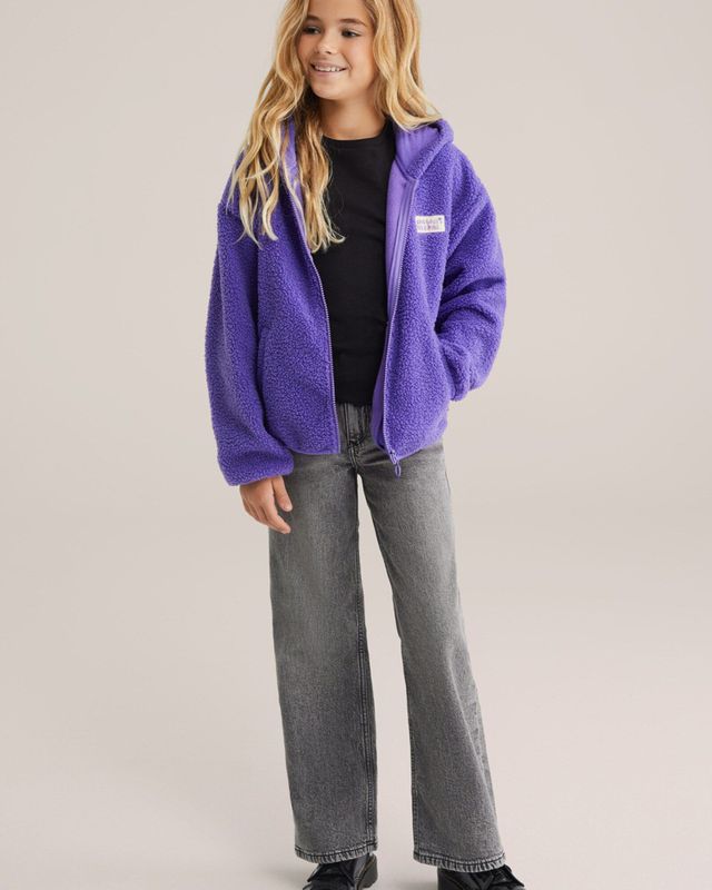 WE Fashion - Teddy Vest - Met Capuchon - 100% Polyester