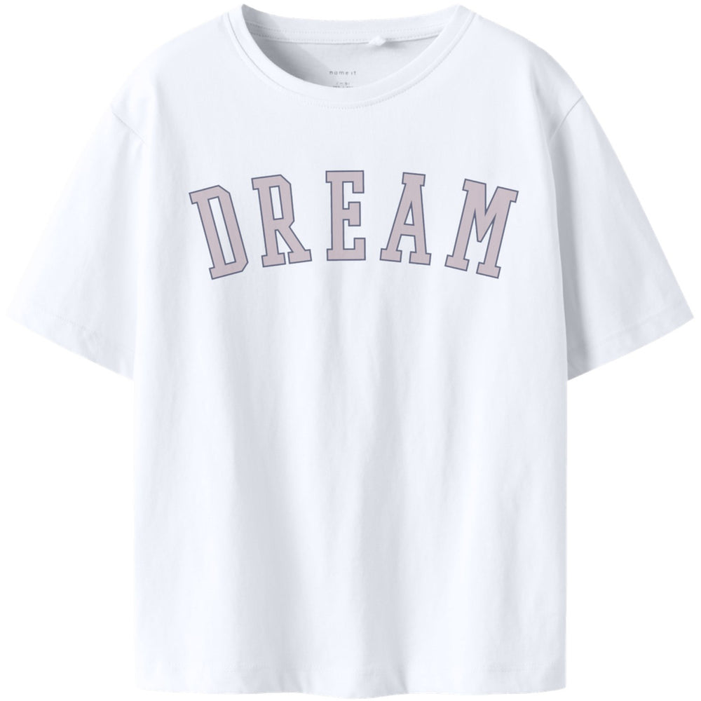 Køb Name It Bright White Nkfrinda Ss Nreg Top Box