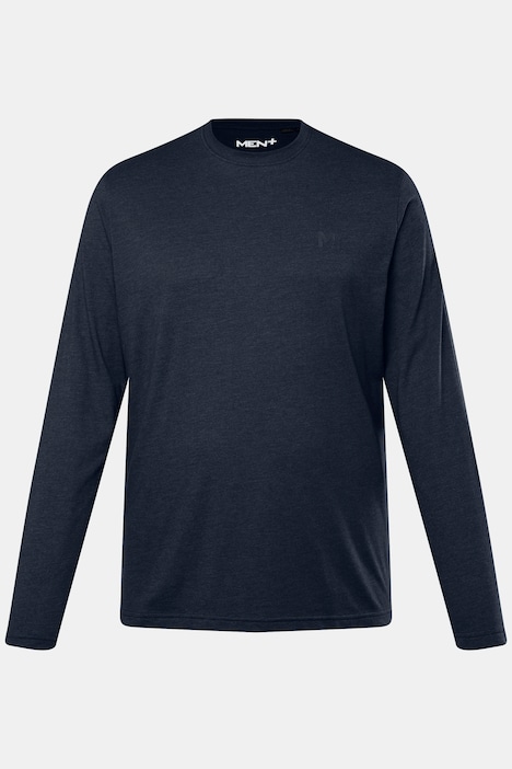 Men+ Langarmshirt, Basic, Rundhals, bis 8 XL